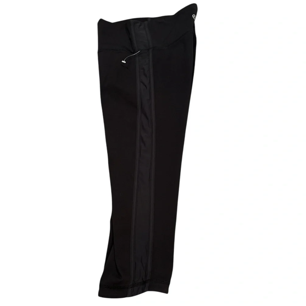 LULULEMON BLACK SQUAD GOALS CROPPED LEGGINGS 2